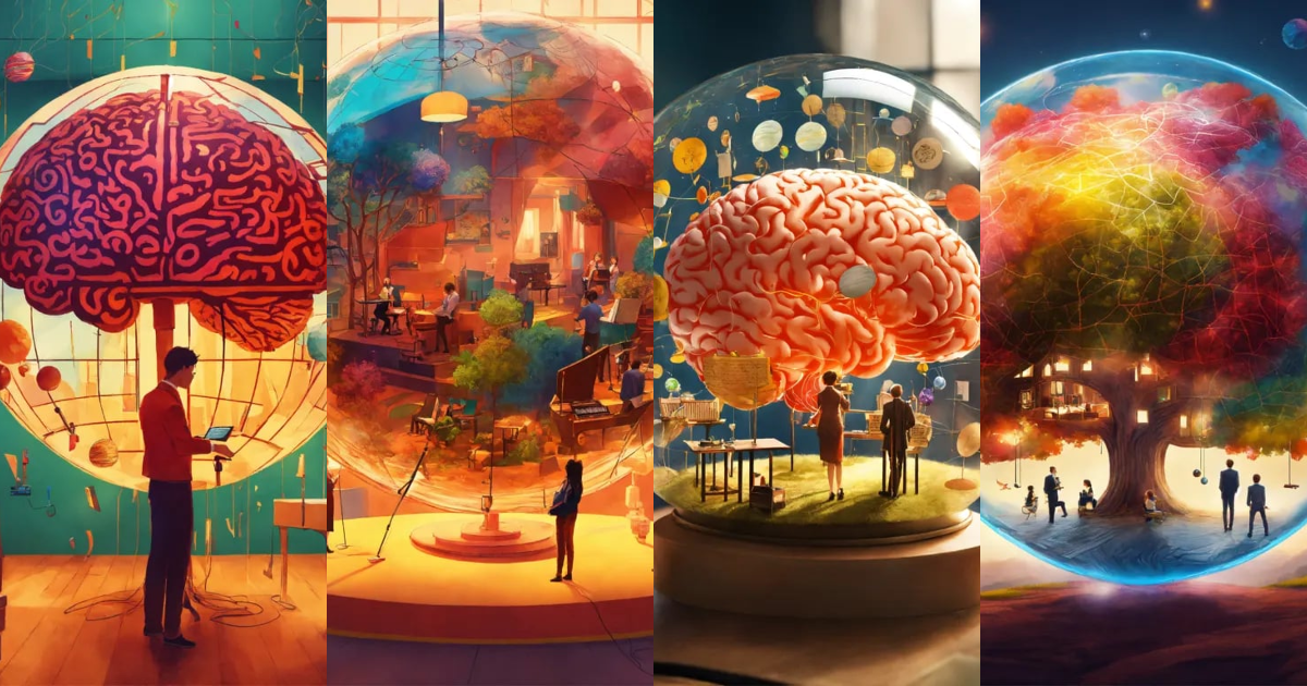 Lexica - Create an image depicting an imaginative indoor scene with a ...
