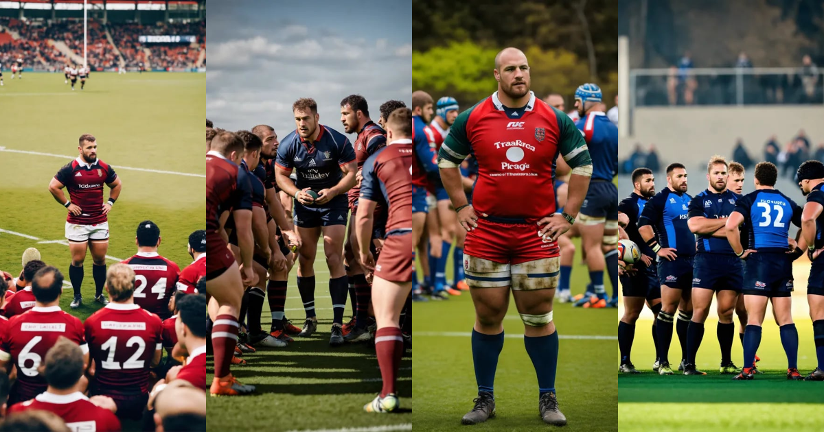 Lexica - Rugby The Captain Leading A photo highlighting the captain of ...
