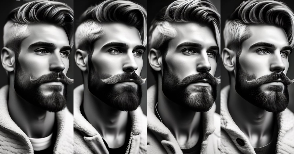 Lexica - 1boy, beard, blurry, blurry_background, depth_of_field, facial ...