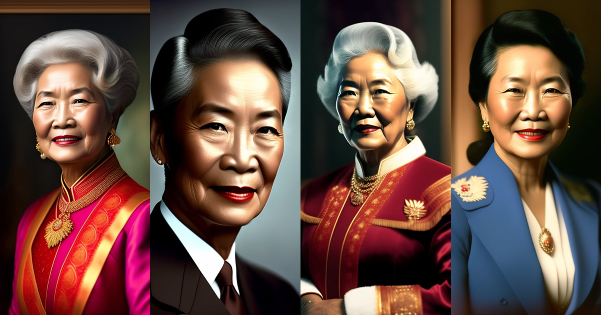 Lexica - Mame Tan as a president