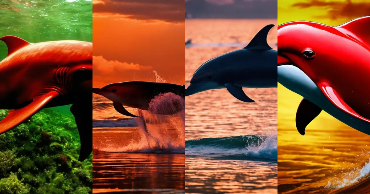 Lexica - Red dolphin