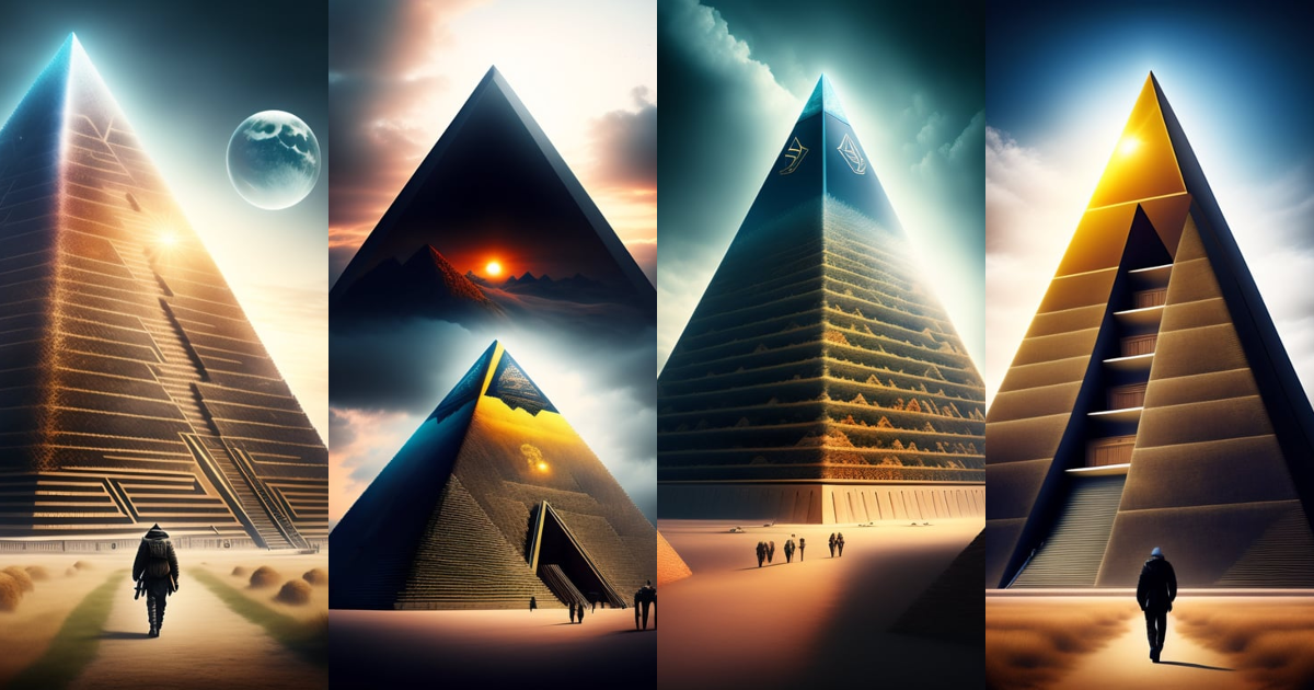 Lexica - Evil walking creatureall seeing eye pyramid