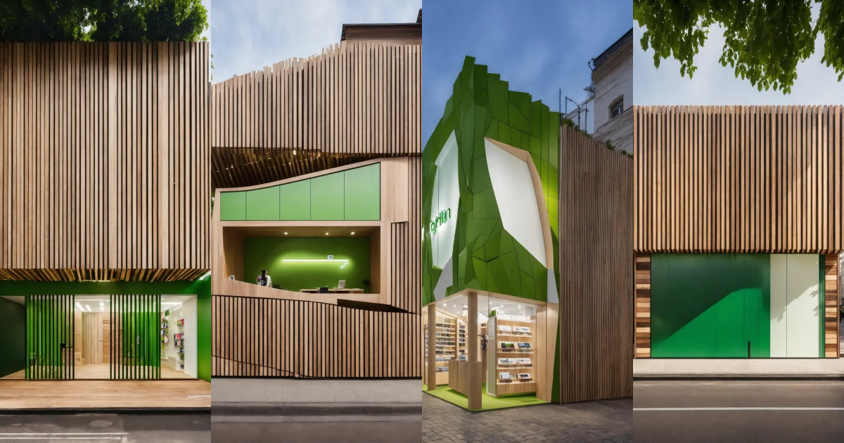 Lexica An innovative design for the facade of a mobile phone store