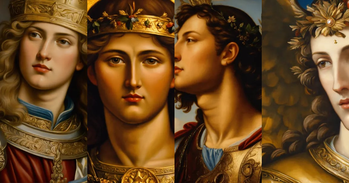 Lexica - Renaissance close up oil painting of saint archangel rafael