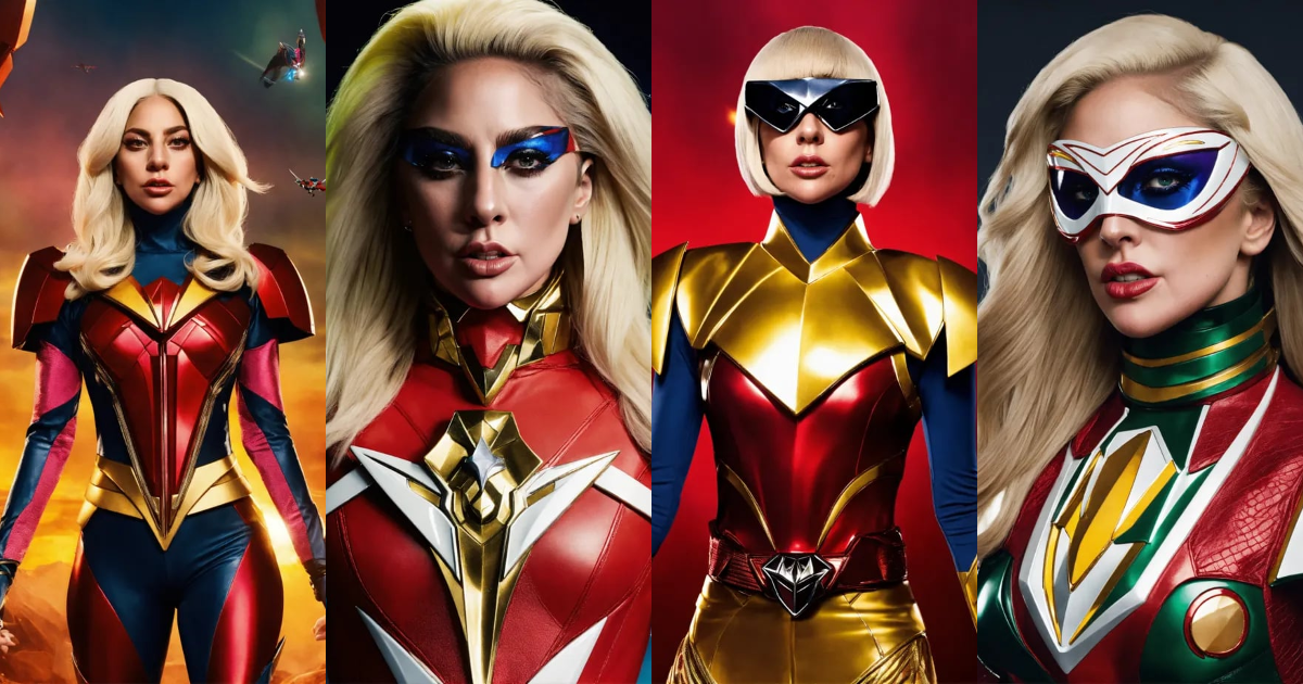 Lexica - Lady Gaga as Power Rangers villain