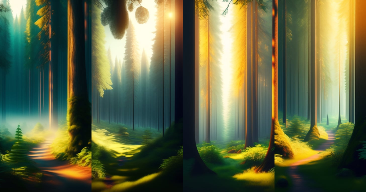 Lexica - Forest, greenery, trees, realistic, 8k, nature, spacious