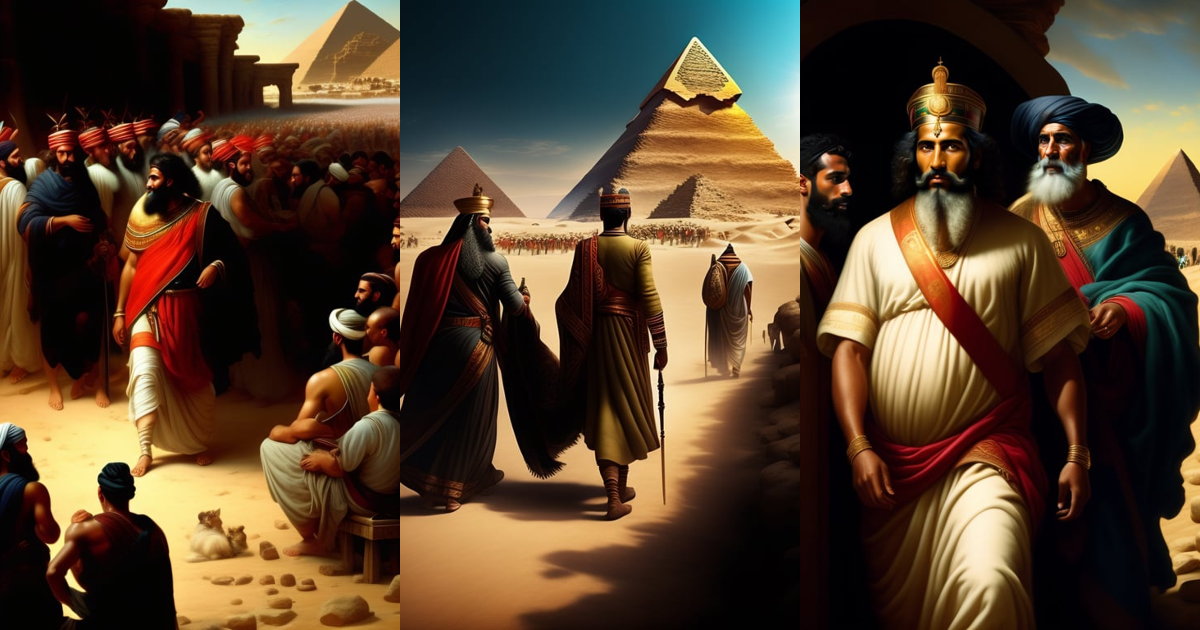 Lexica - Abraham lead the jewish people out of egypt