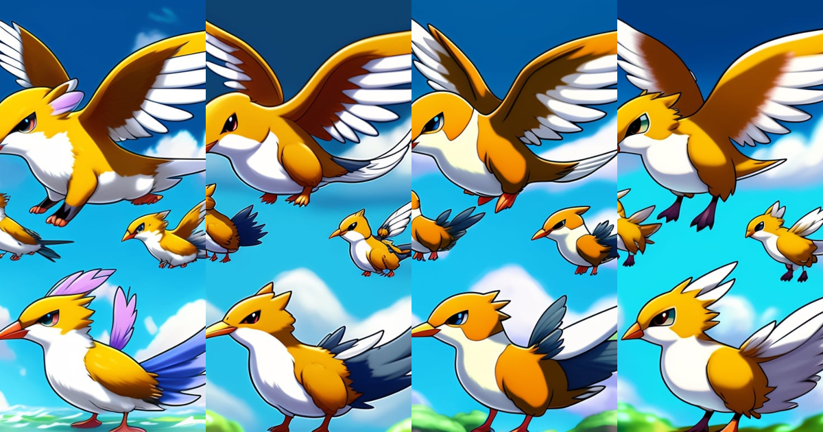 Lexica - Flying type Pokemon based on a tern, first stage Pokemon ...