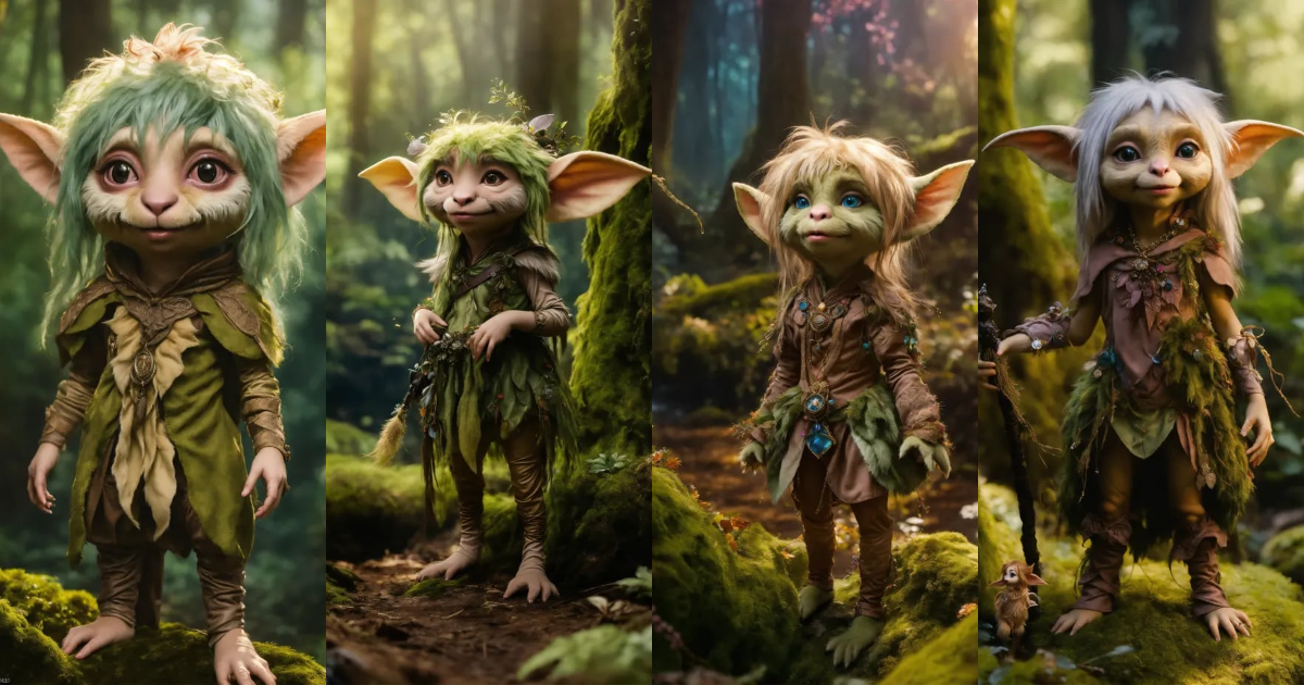 Lexica - A Gelfling extra furry puffier princess full body life size in ...