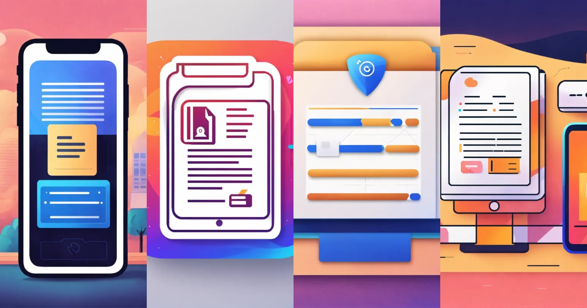 Lexica - A modern iOS app icon for mobile contract management in modern ...