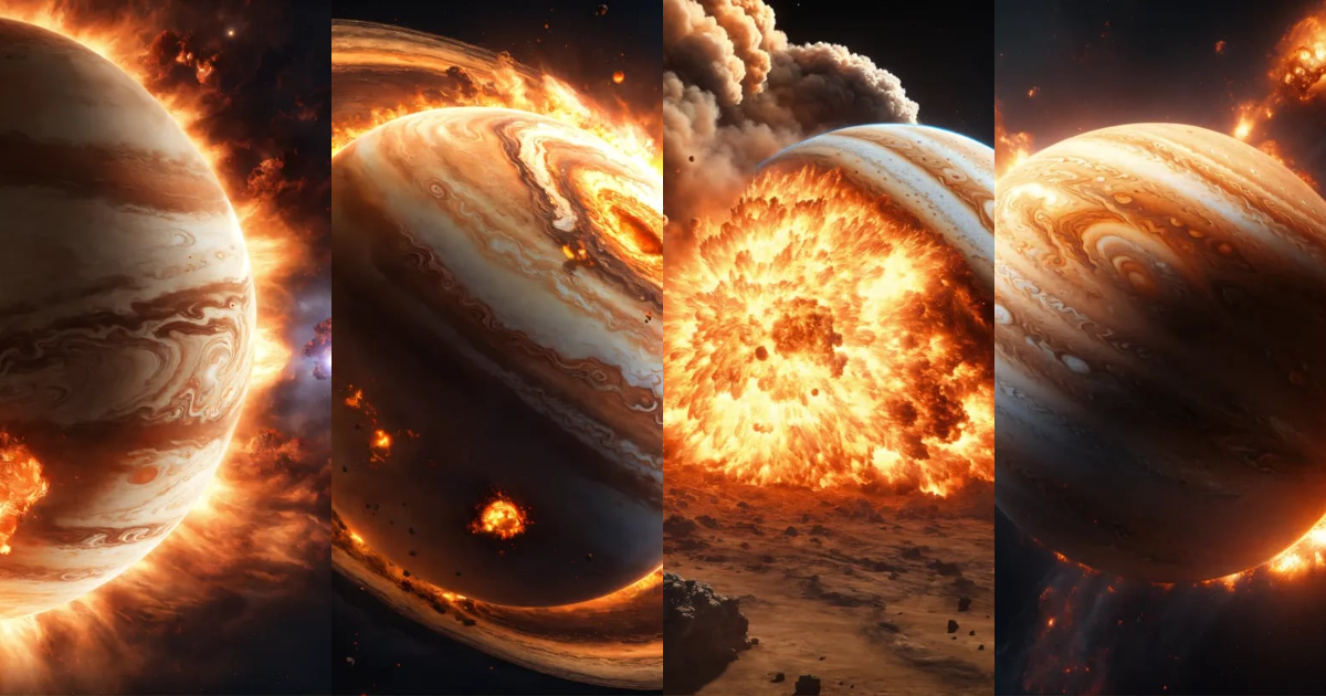 Lexica - Jupiter explosion, 8k