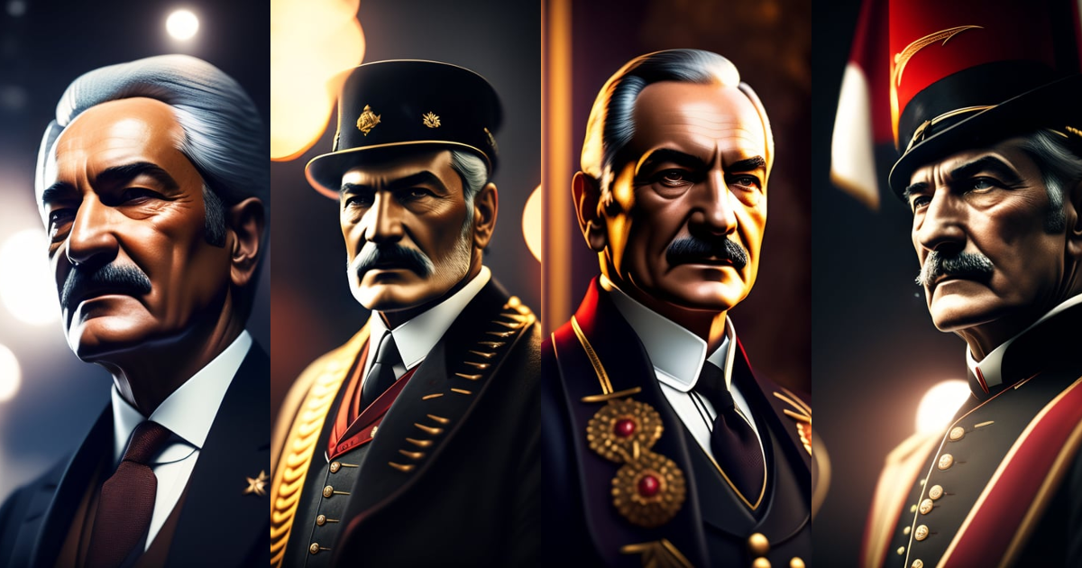 Lexica - The founder of Turkish Republic Mustafa Kemal Ataturk, highly ...