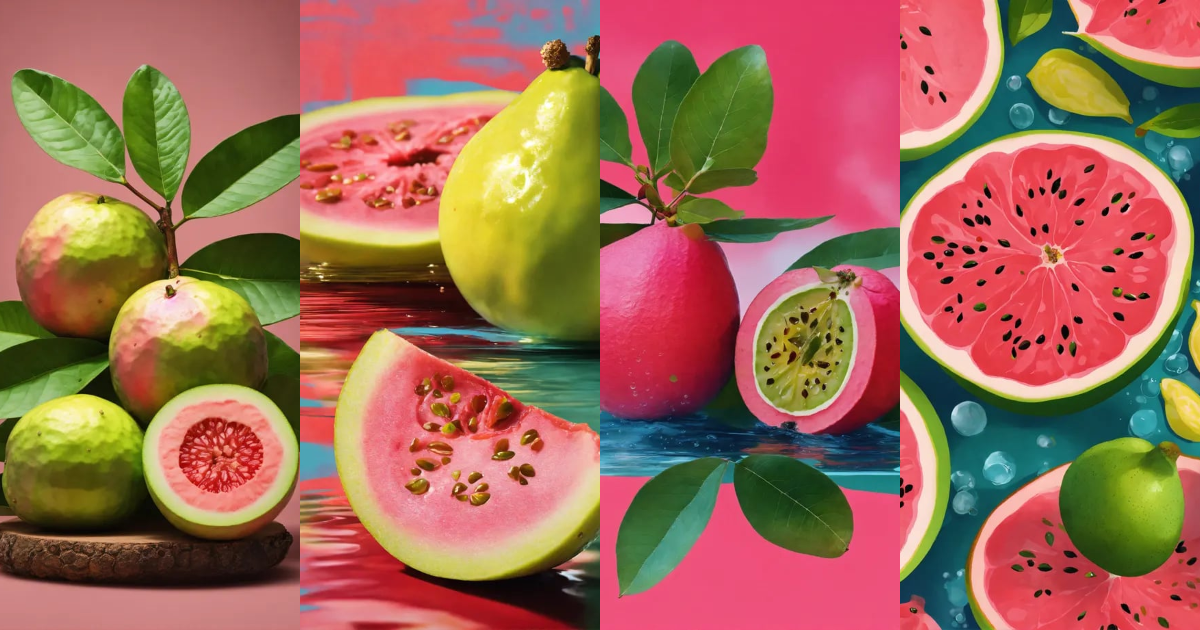 Lexica - The combinations of guava image blended beautifully with ...