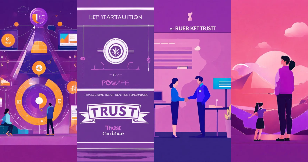 Lexica - Illustration that displays the power of trust and reputation ...