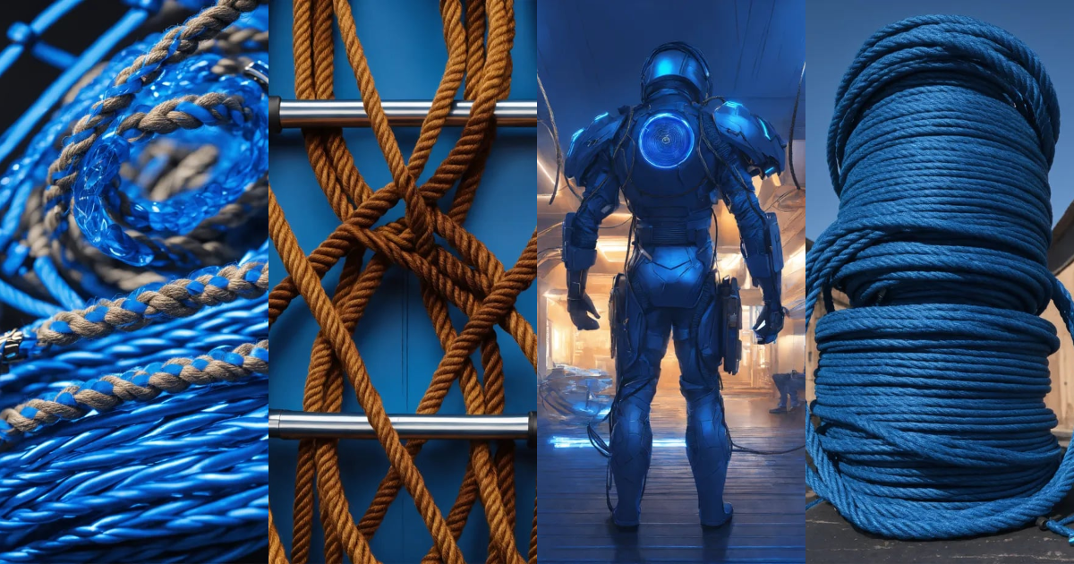 Lexica - FUTURISTIC ROPE BLUE