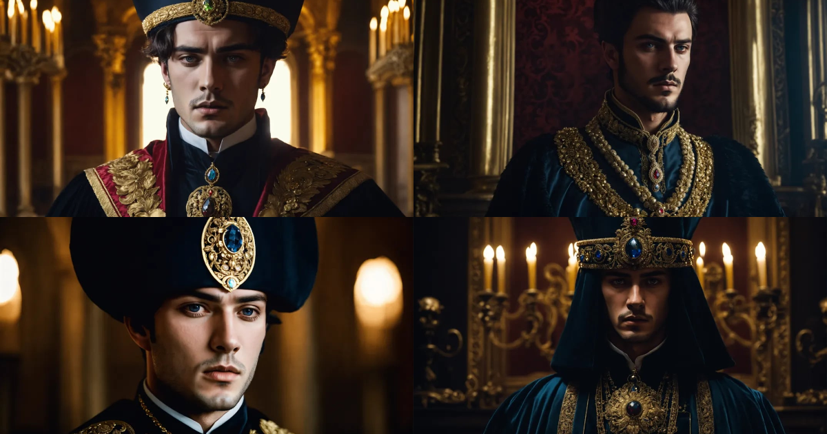 Lexica - Dark, mysterious and dramatic headshot of a young handsome ...