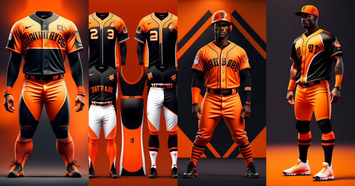 Lexica - Baseball uniform with the lettering ninth inning