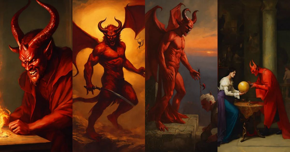 Lexica - The devil tempting someone