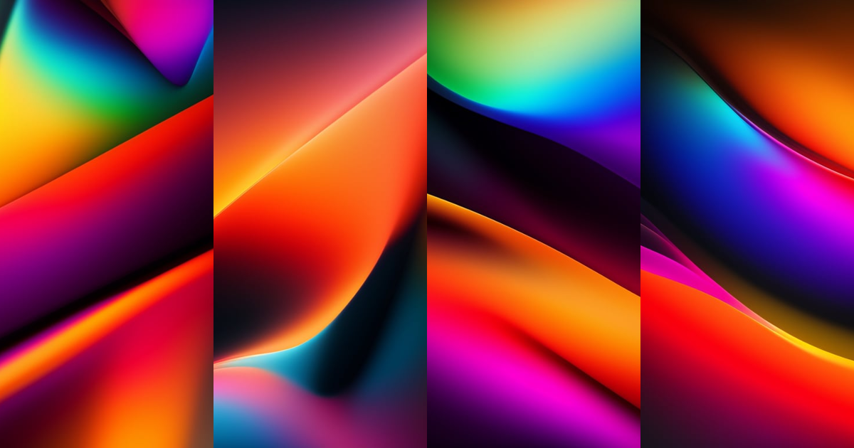 Lexica - MacOS gradient wallpaper with multiple layers and show shadows ...