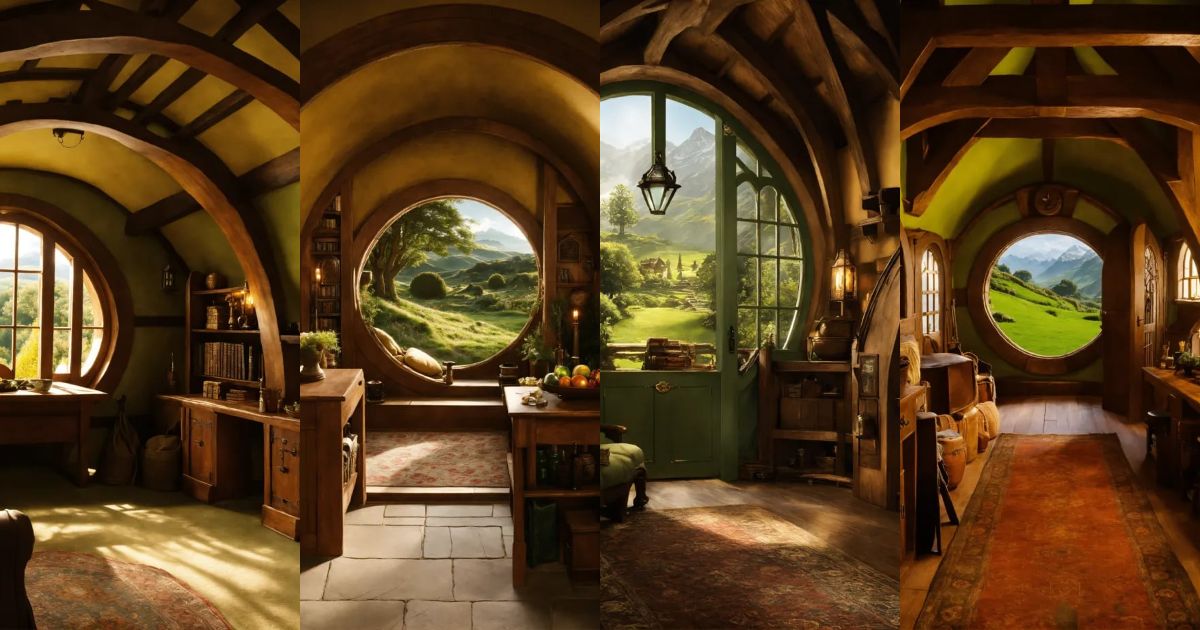 Lexica - Lord of the rings bag end inside