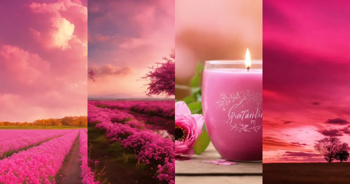 Lexica - Gratitude in pink theme