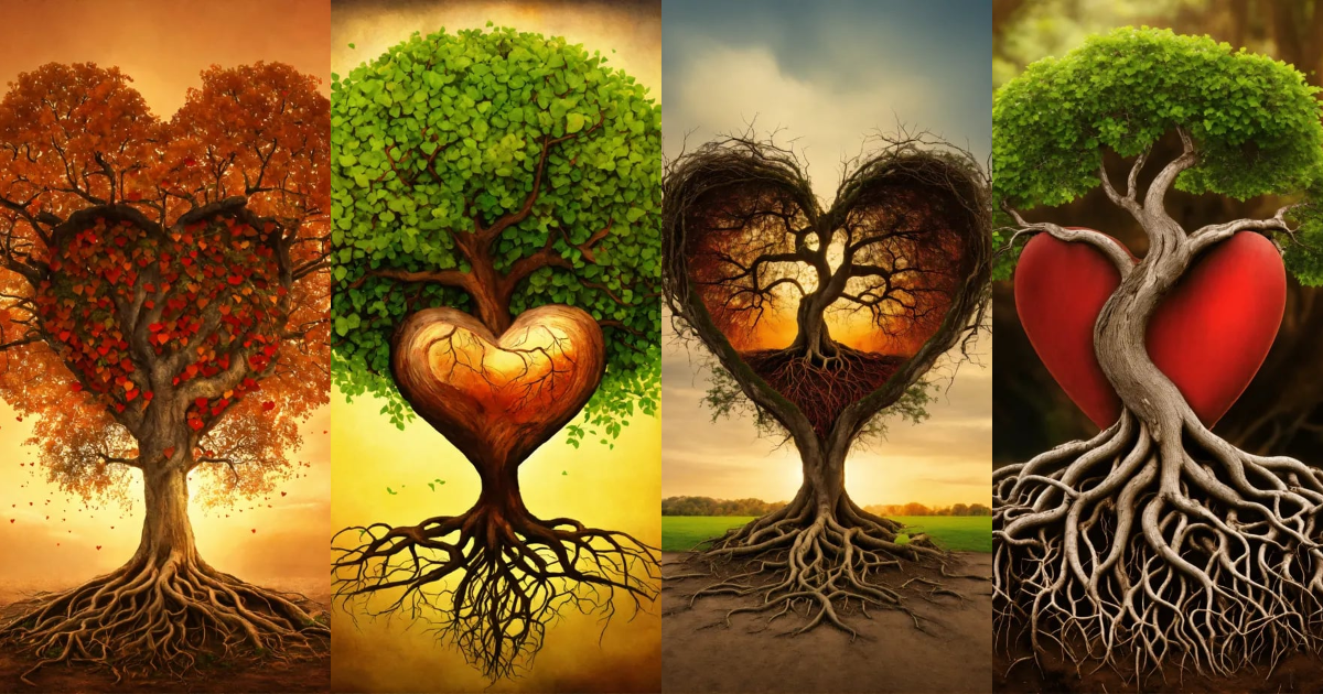 Lexica - Tree with roots with heart in the root