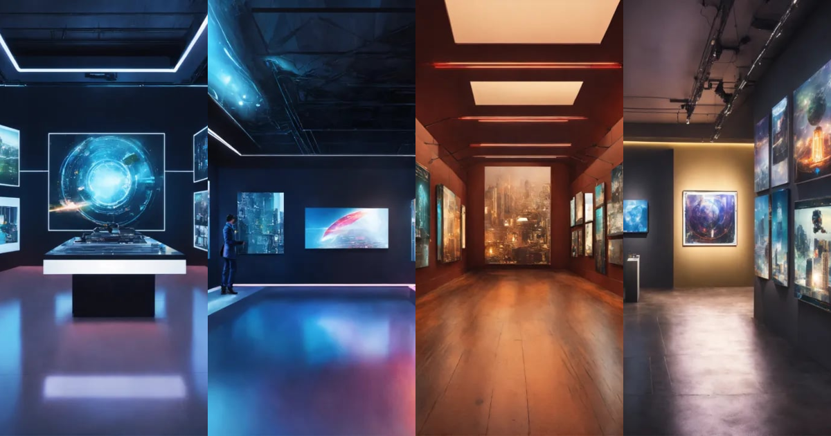 Lexica - Create an image of a futuristic artificial intelligence ...