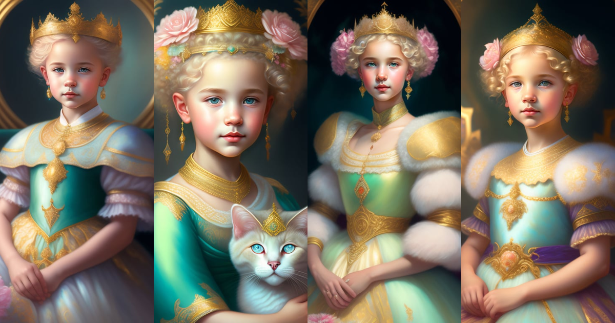 Lexica - Highly detailed venetian rococo portrait of a short hair blond ...