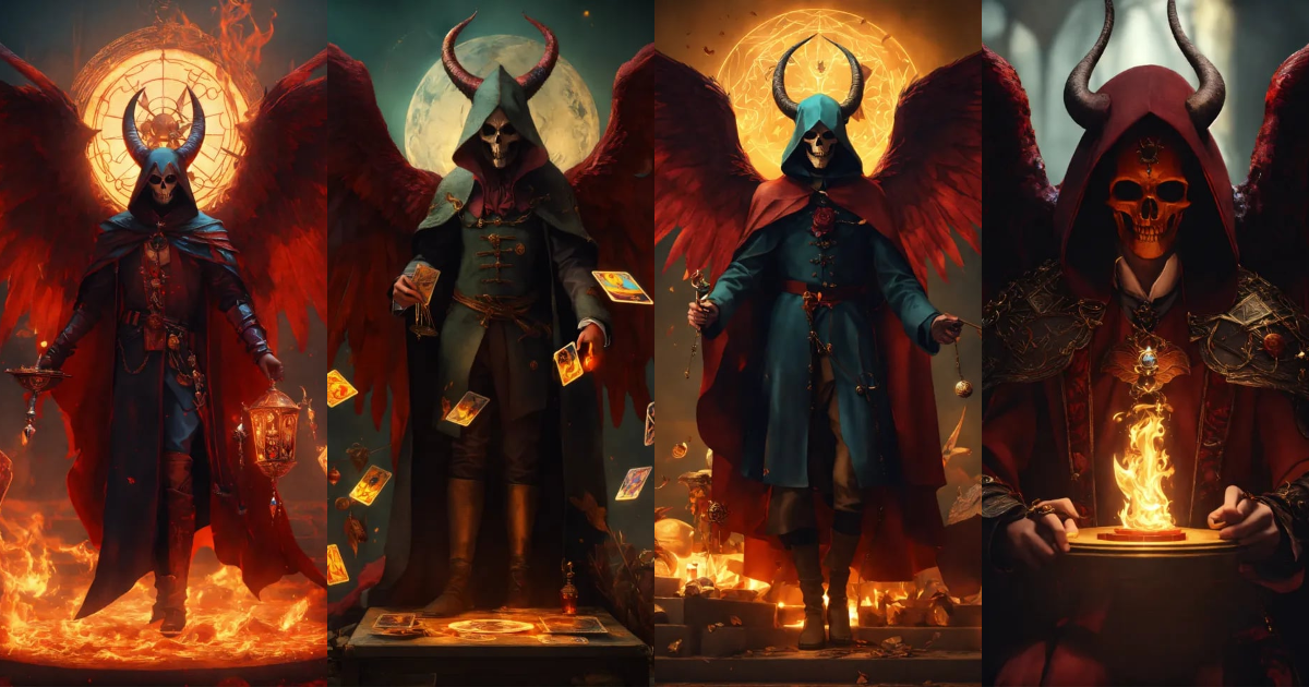 Lexica - Male mephistofeles, death, wings, arcane, devil, demon, fausto ...