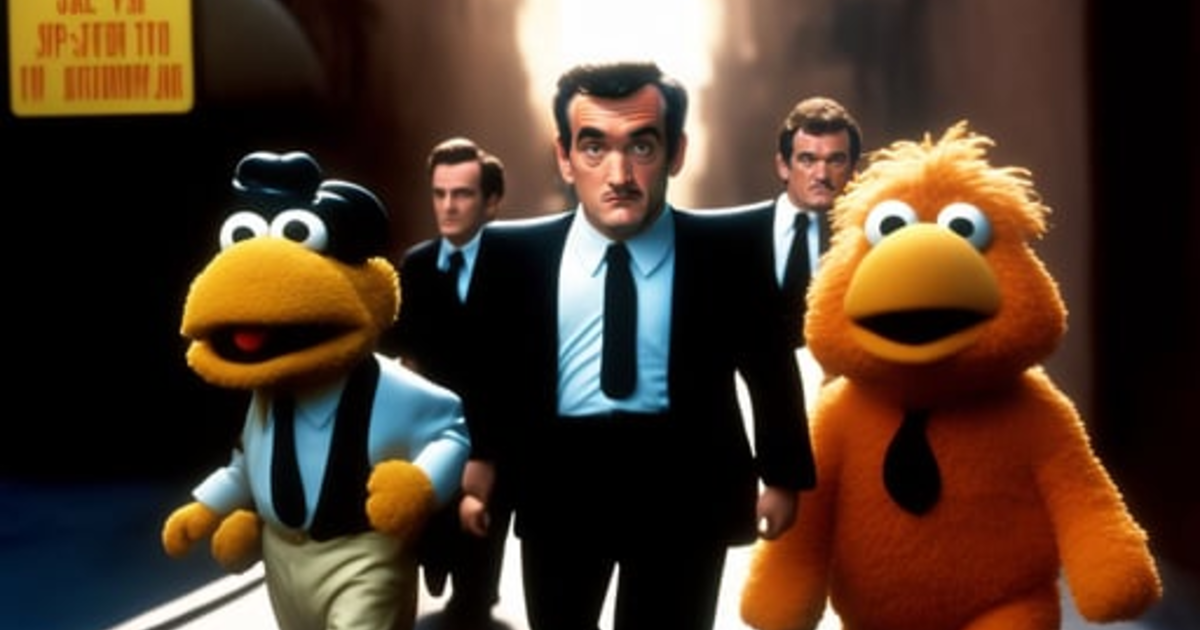 Lexica - Reservoir dogs starring Sesame Street muppets, handguns, lots ...