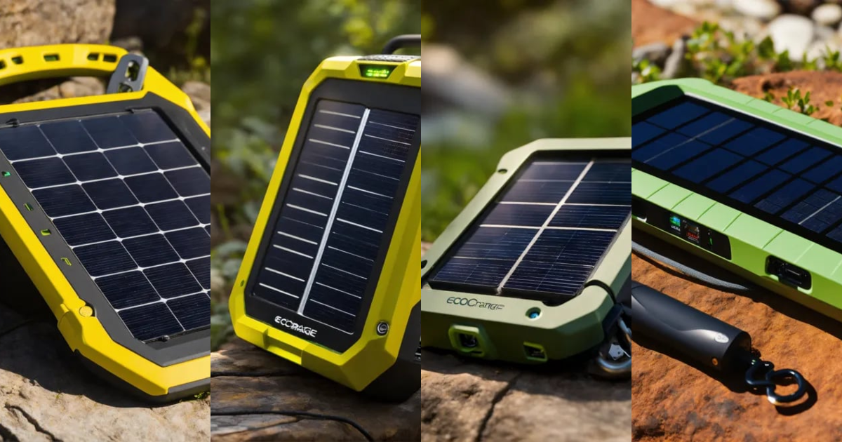 Lexica - Design 'EcoCharge' a solar-powered charger for outdoor ...