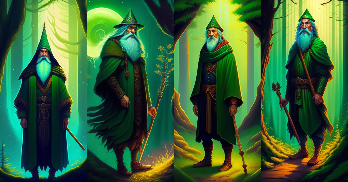 Lexica - A wizard called elm who holds the spirit of the trees. He has ...