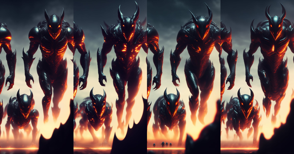 Lexica - A race of alien demons with translucent skin on parts of their ...