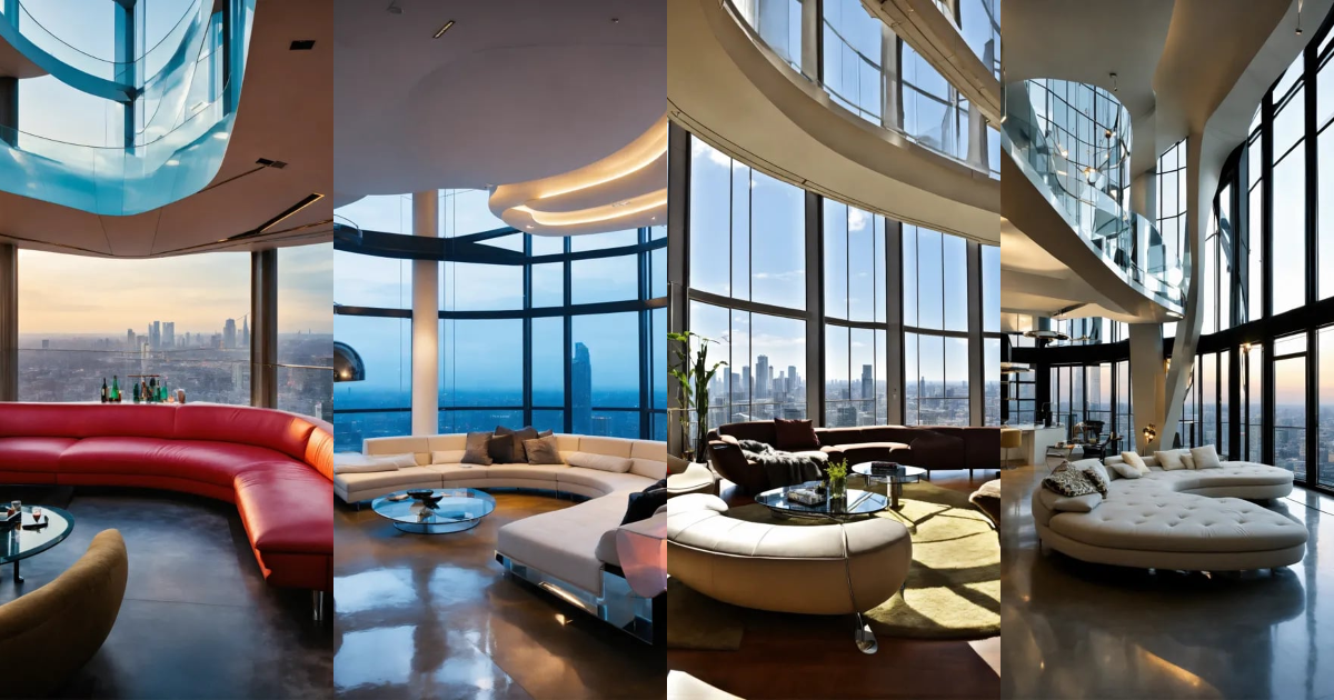 The Grandest City Penthouses: A Look Inside the Most Exclusive Sky-High ... - Futuristic Urban Penthouse Apartments