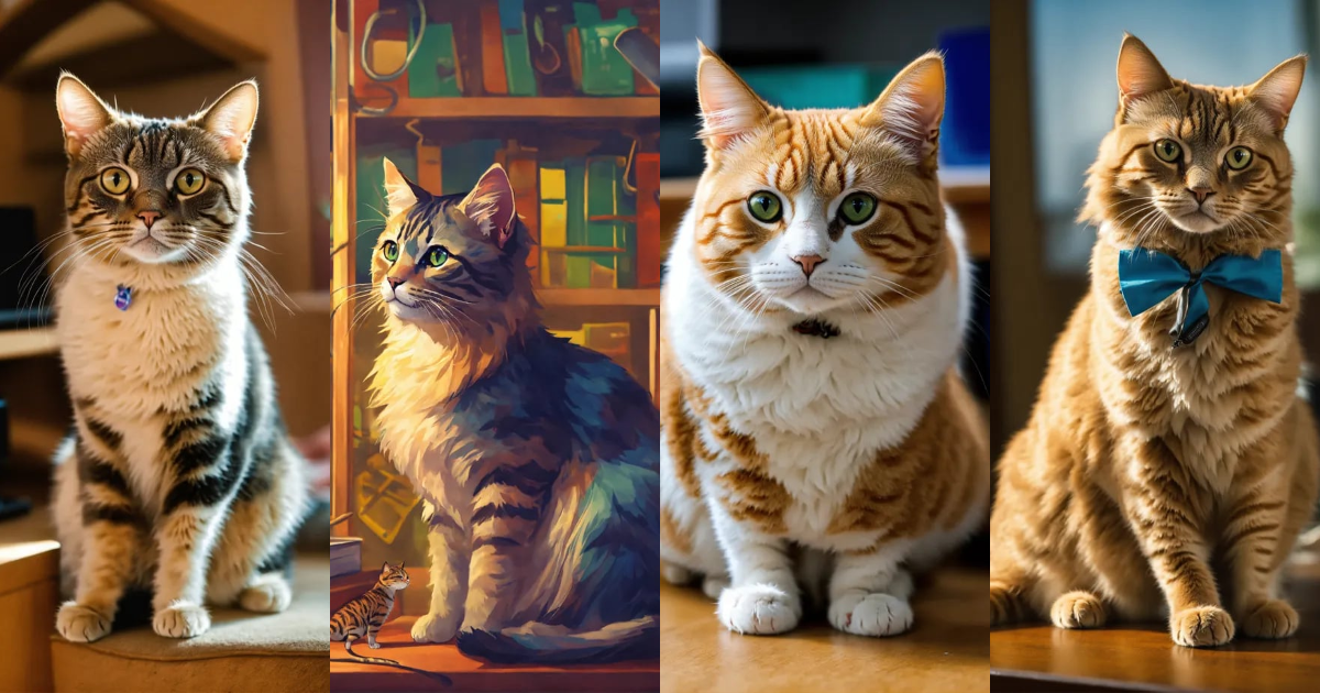 Lexica - Cat who works as a geneticist