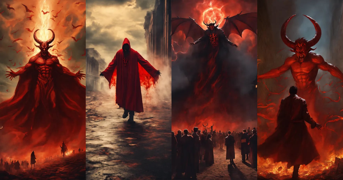Lexica - Satan haunting people with his power. Haunting. Mass hysteria.