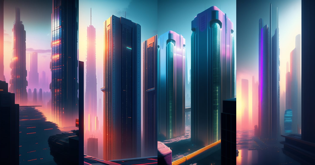 Lexica - Post apocopic cyberpunk city with , highly detailed ...