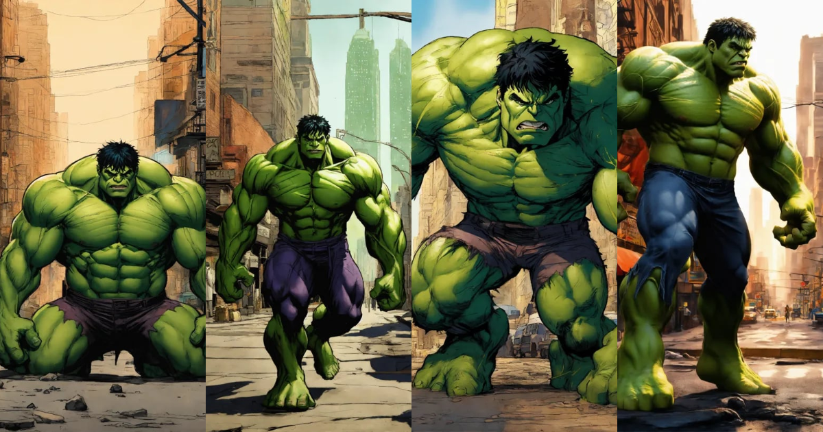Lexica - Imagine Hulk drawn realistically by Todd McFarlane in the ...