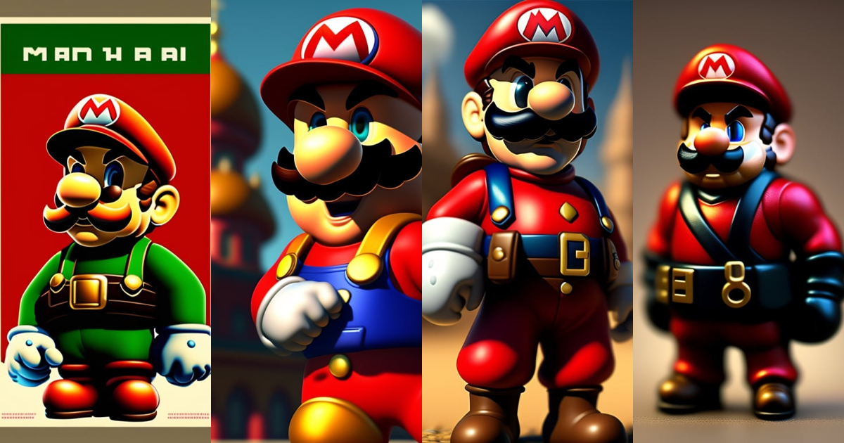 Lexica - Super Mario - Soviet soldier