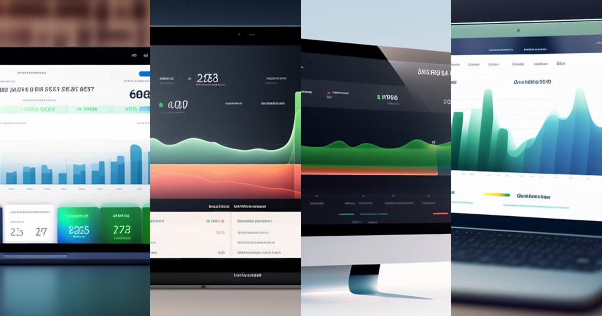 Lexica - Web Dashboard to check kpis 3d, high detail, animated