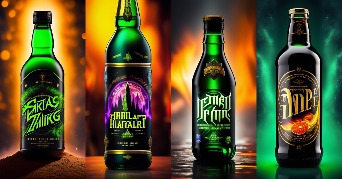 Lexica - A heavy metal rap mixtape cover art for the drink sprite