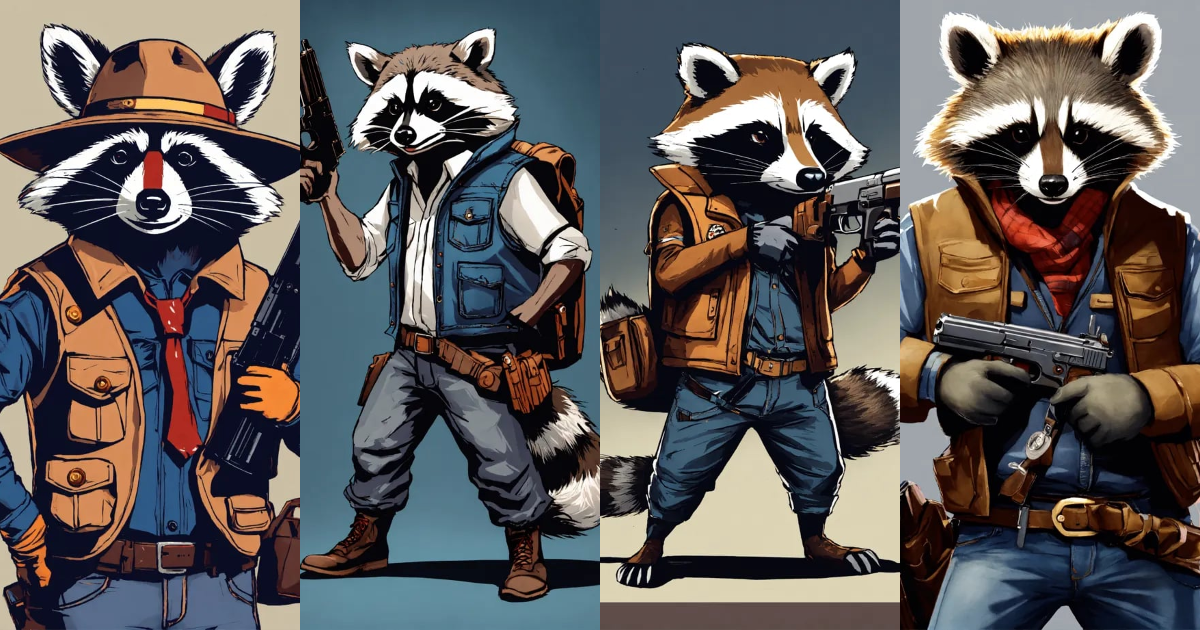 Lexica - WHITE BACKGROUND, A MYSTERIOUS MASKED RACCOON, ACCURATELY ...