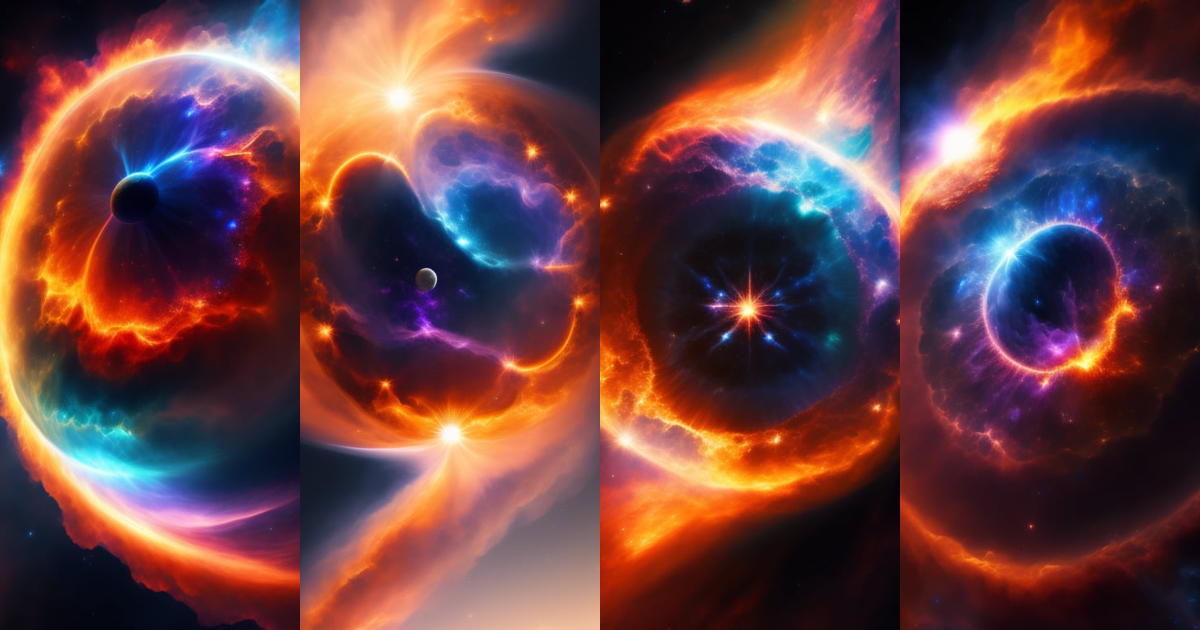 Lexica - Beautiful illustration of a supernova remnant, HD image, UHD ...
