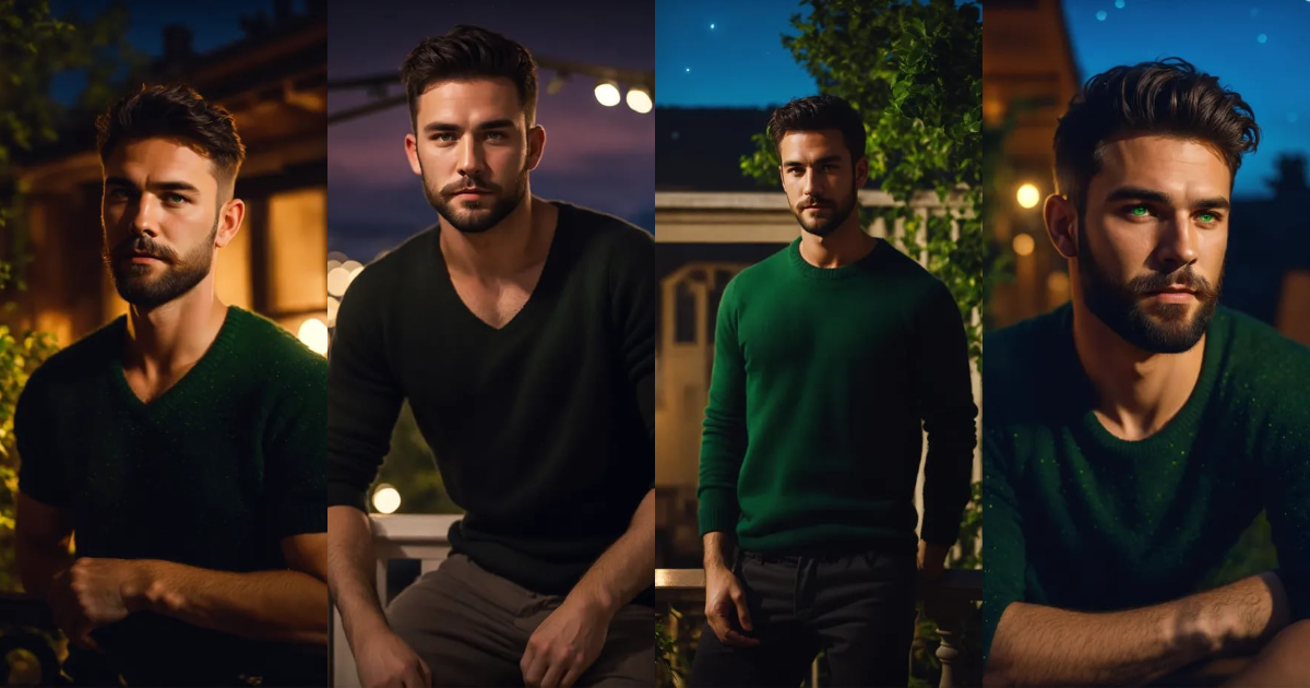 Lexica - A handsome broad-shouldered brutal man with short dark hair ...
