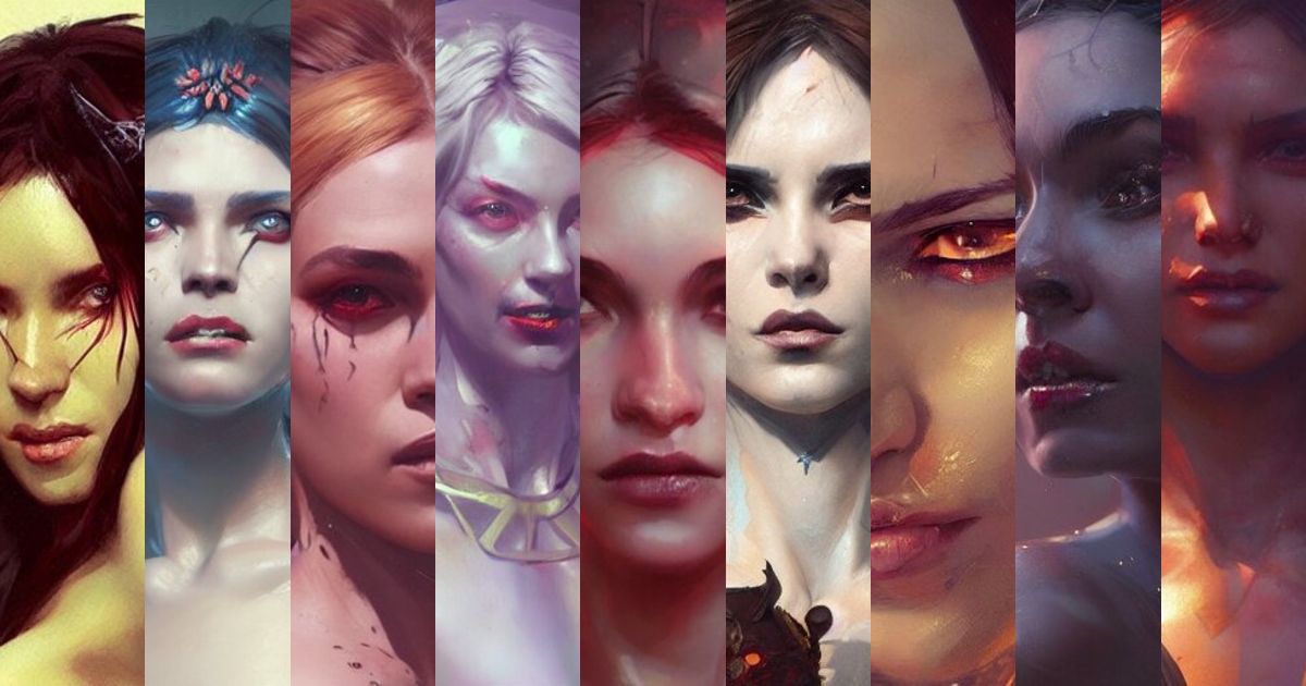 Lexica - A beautiful portrait of a devil goddess by greg rutkowski and ...