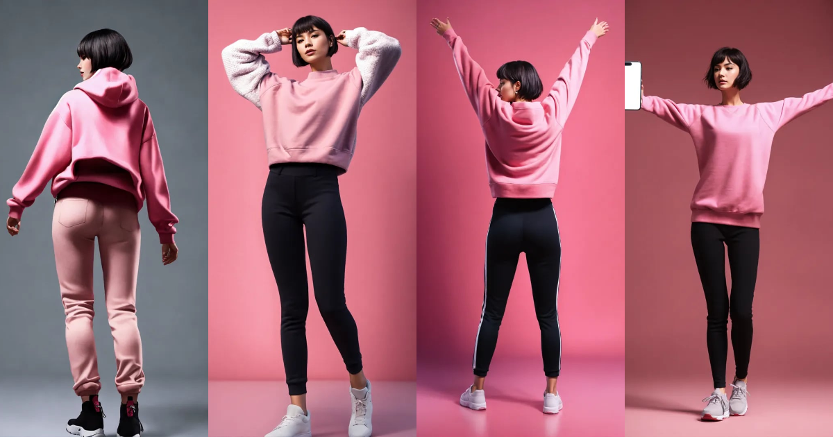 Lexica - Full body, a woman from her back, raising both her hands up ...