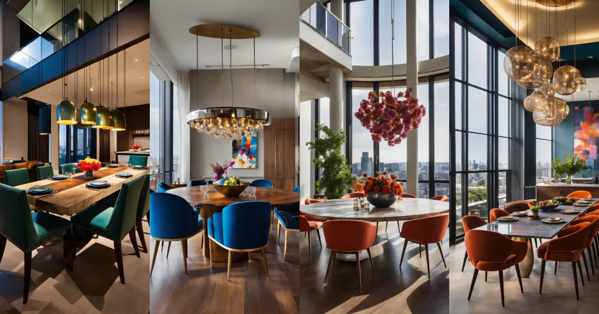 Penthouse Loft Dining Furniture photo