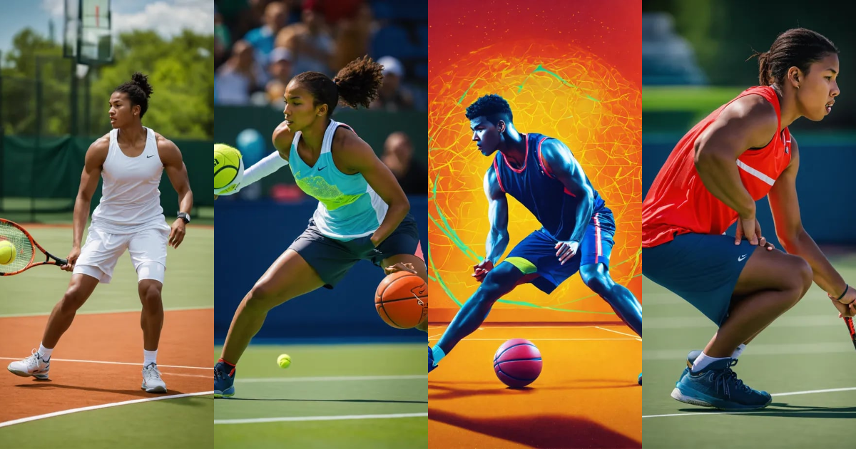 Lexica - Create an image of a dedicated athlete who is effortlessly ...