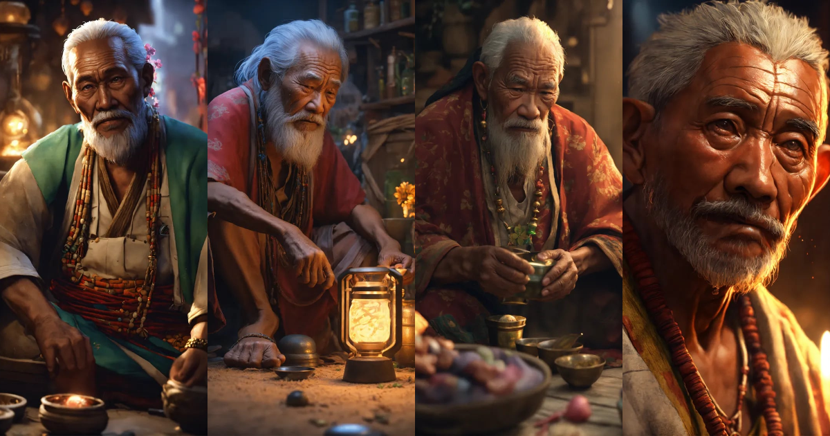 Lexica - Pilipino Albularyo dirty oldman, traditional healer giving ...