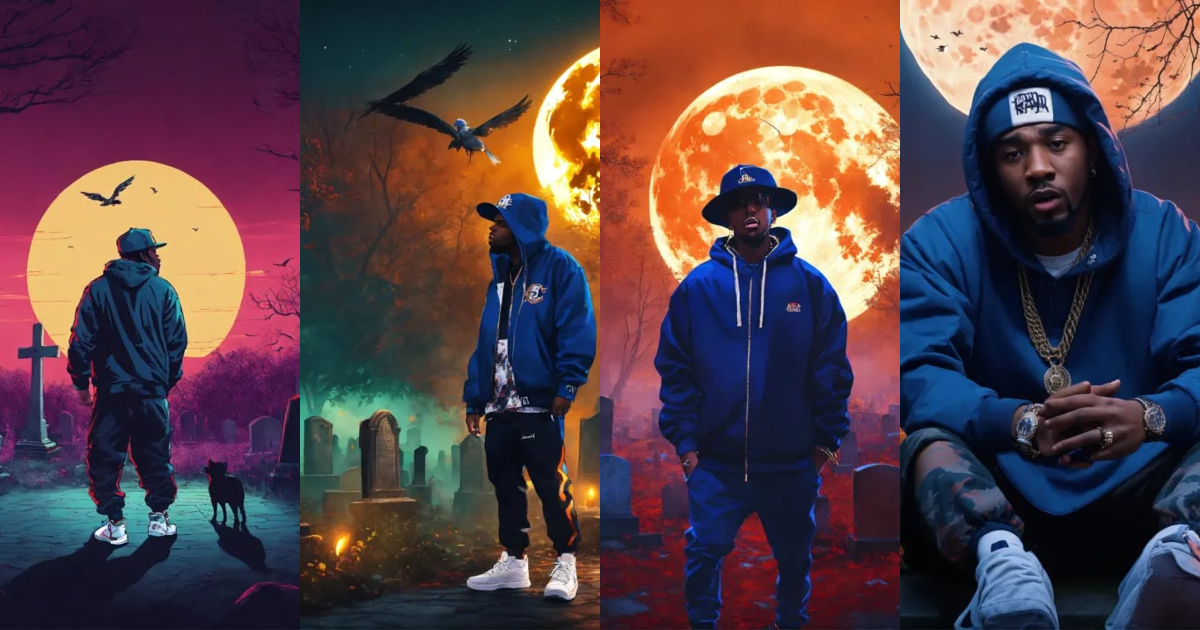 Lexica - A funky rapper is dropping dope rhymes in a haunted graveyard ...